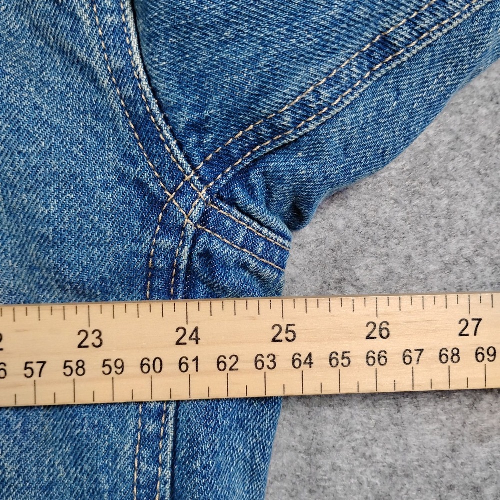 GAP Denim Diet Coke Sherpa Lined Jacket Mens Medium Blue Wash 513799-00 FAL24 - Picture 10 of 14